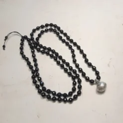 Mala 108 perles onyx et appeleur d’anges