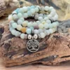 Mala tibétain en bois de santal