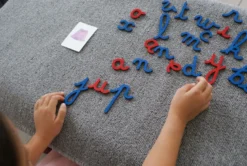 Mamontessoribox alphabet mobile 2 Bleu