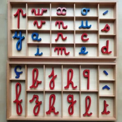 Mamontessoribox alphabet v1 et sa boîte