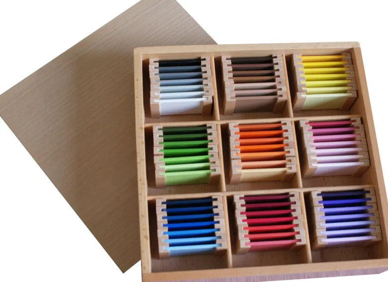 Mamontessoribox 3ème boîte de couleurs