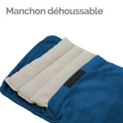 Manchon chauffant Bleu