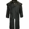 Manteau long walker and hawkes waxstock vert