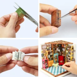 Maquette 3d - La Bibliothèque