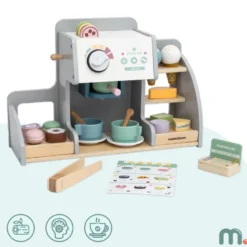 Marchande enfant glacière & machine café