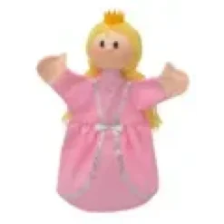 Marionnette princesse rose