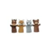 4 marionnettes animaux