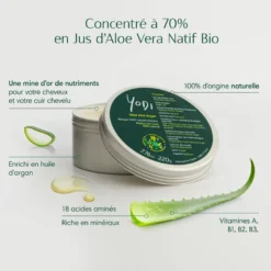 Masque aloe argan - nutrition & force