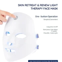 Masque de luminothérapie skin retreat & renew