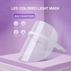 Masque led 3 couleurs sans fil