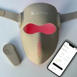 Masque led skin glow pro – rituel guidé via application gratuite - kalyssi