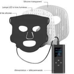 Masque led visage luminotherapie