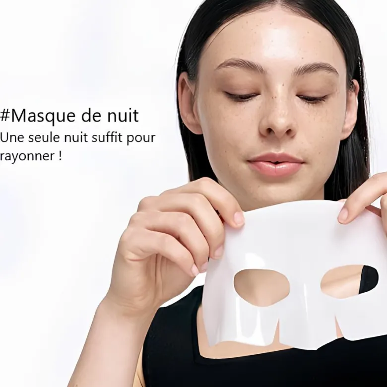 Masque lifting visage collagene