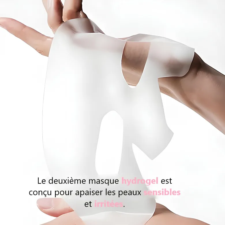 Masque lifting visage collagene