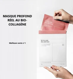 Masque lifting visage collagene