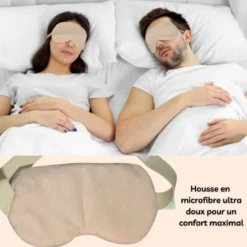 Masque relaxant chaud froid naturel