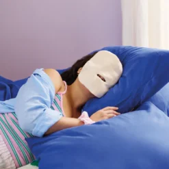 Masque visage en soie