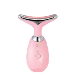 Masseur anti-âge visage et cou rose