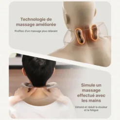 Masseur pour cervicales sans fil U-Neck Mini Bluetooth Renpho
