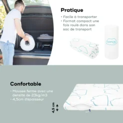 Matelas cosy'lite nomad babymoov