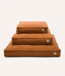 Matelas en effet bouclette m - moutarde