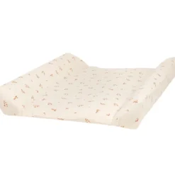Matelas à langer imperméable et housse yellow lily