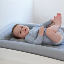 Matelas à langer mat'confort gris chiné (70 x 50 cm)