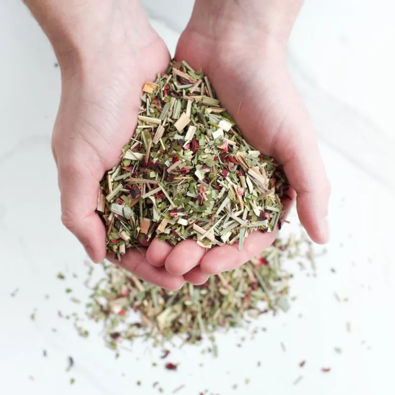 Maté hibiscus citronnelle bio - 70g