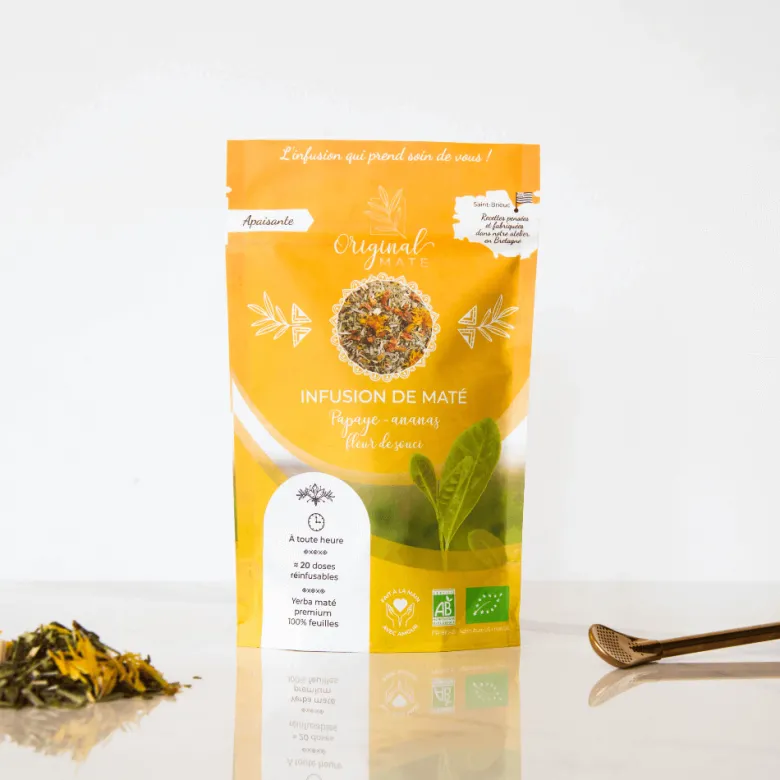 Maté papaye ananas souci bio - 70g