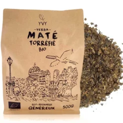 Maté torréfié bio - eco recharge 500g
