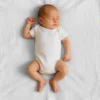 Maxi lange en coton bio blanc