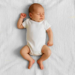 Maxi lange en coton bio blanc