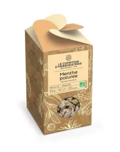 Menthe poivree bio feuille france 25g
