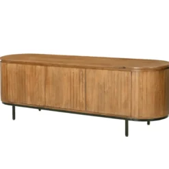 Menton-meuble tv 170 cm en bois massif
