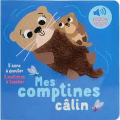 Mes comptines câlin livre sonore et tactile