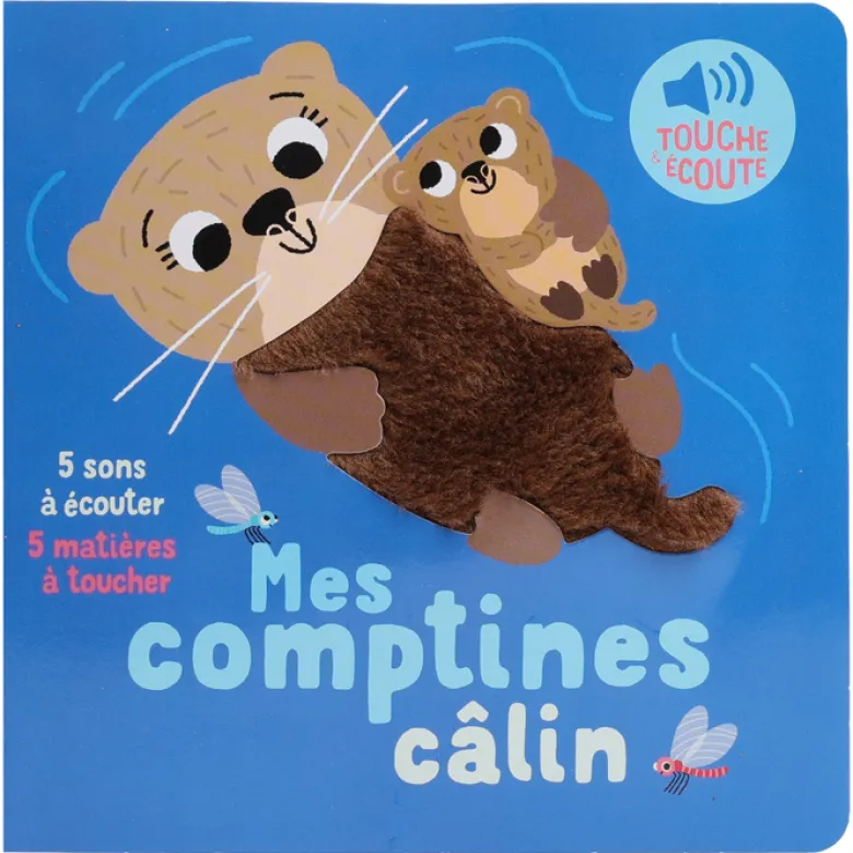 Mes comptines câlin livre sonore et tactile