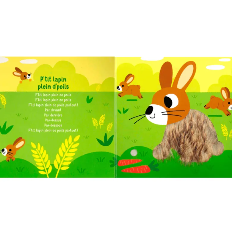 Mes comptines câlin livre sonore et tactile