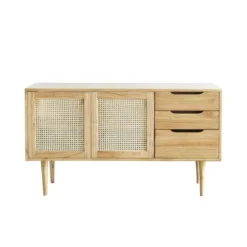 Meuble salle de bain mindi cannage