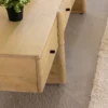 Meuble tv en bois de manguier 4 tiroirs amara