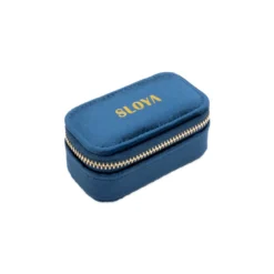Mini boîte à bijoux bleu lapis-lazuli