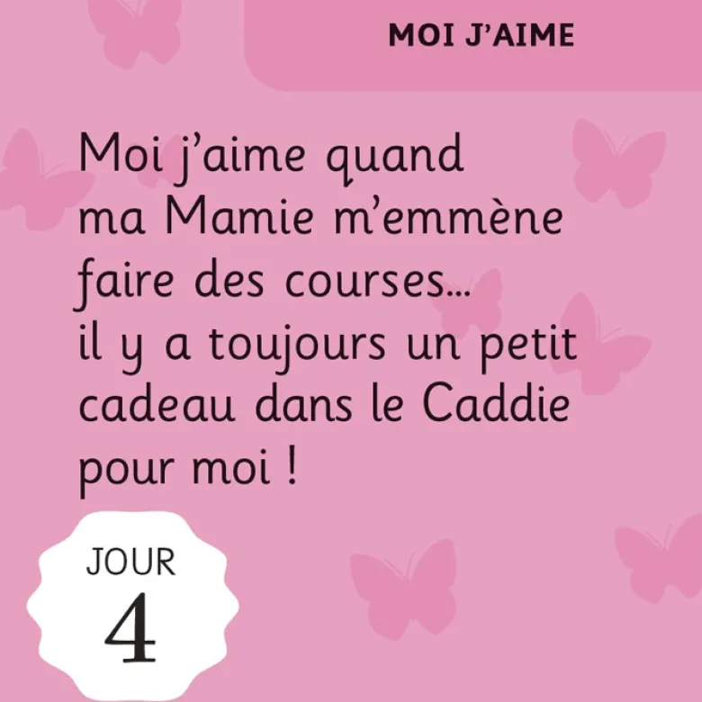 Mini calendrier 365 petits mots pour Mamie