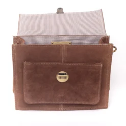 Mini cartable cuir charlotte suède