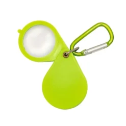 Mini loupes de poche x10 avec mousqueton
