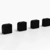 Mini mur d’enceintes bluetooth modulables 4-en-1, 20w rms rechargeable usb