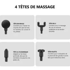 Mini pistolet de massage