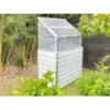 Mini-serre de jardin en acier galvanisé - blanc