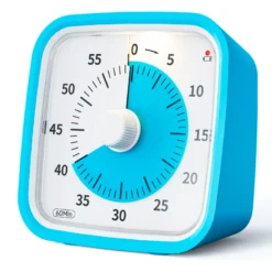 Minuteur compte à rebours visuel pour enfants bleu Yunbaoit
