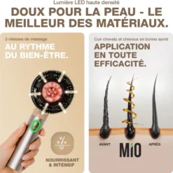 Mio - masseur de tête et cuir chevelu
