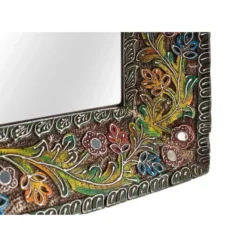 Miroir bois marron - décoration