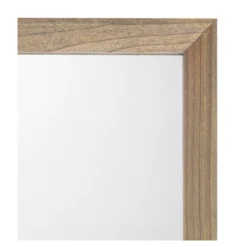Miroir bois marron - kerline décoration